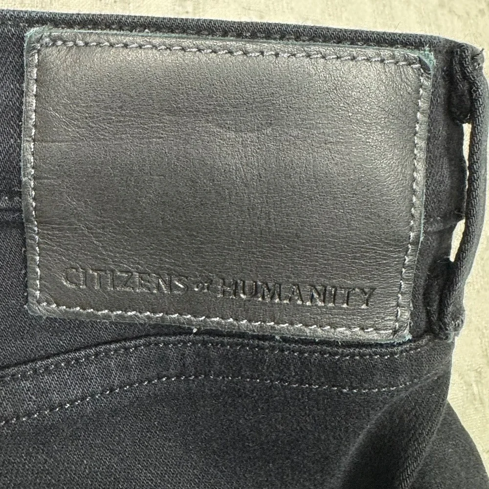 Citizens of Humanity Gage Classic Straight Jeans Men 36 (35x34) Black USA Luxury